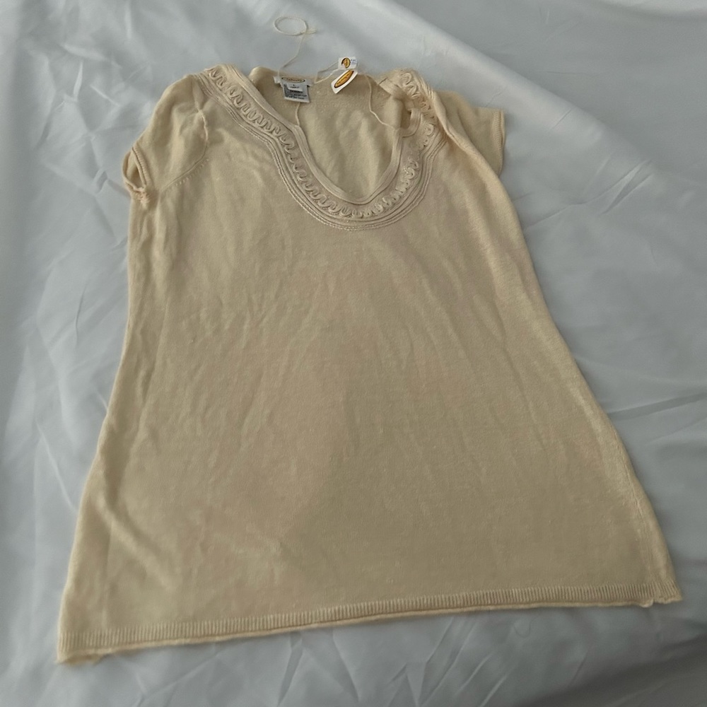Talbots Tan Shirt